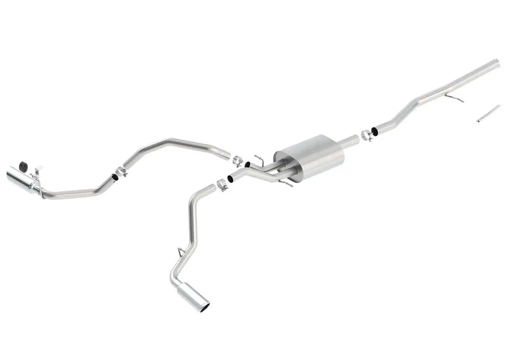 1415 SILVERADO/SIERRA 1500 5.3L 4DR SB/STD BED CATBACK 2.75IN/2.25IN W/ 4IN SINGLE ANGLE CUT TIP