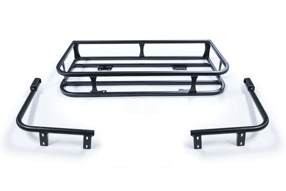 ~(24 lbs. 36X18X7)~ Destroyer Trail Rack Bare Steel 2007-2017 Jeep JK Wrangler