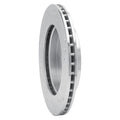 R1 Concepts Brake Rotor Drilled and Slotted Silver Fits Ford Contour