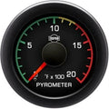 ~(7 lbs. 18X5X3)~ 98-02 DODGE CUMMINS EV2 White Face/Red Pointer/Black Bezel Pyro-Boost-Fuel Pressure WO/Speaker