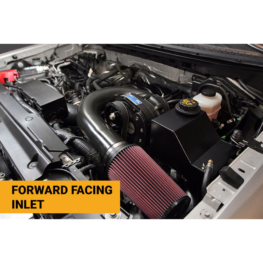 Stage II Intercooled System 2011-14 F-150 Helical gear forward Air inlet