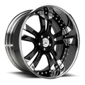 Asanti Forged AF142 22X9 6X135 30 CHR-O BLK-C AF142-22906330BA1