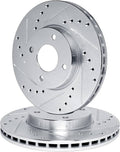 R1 Concepts Brake Rotor- D/S - Silver Fits Toyota Celica