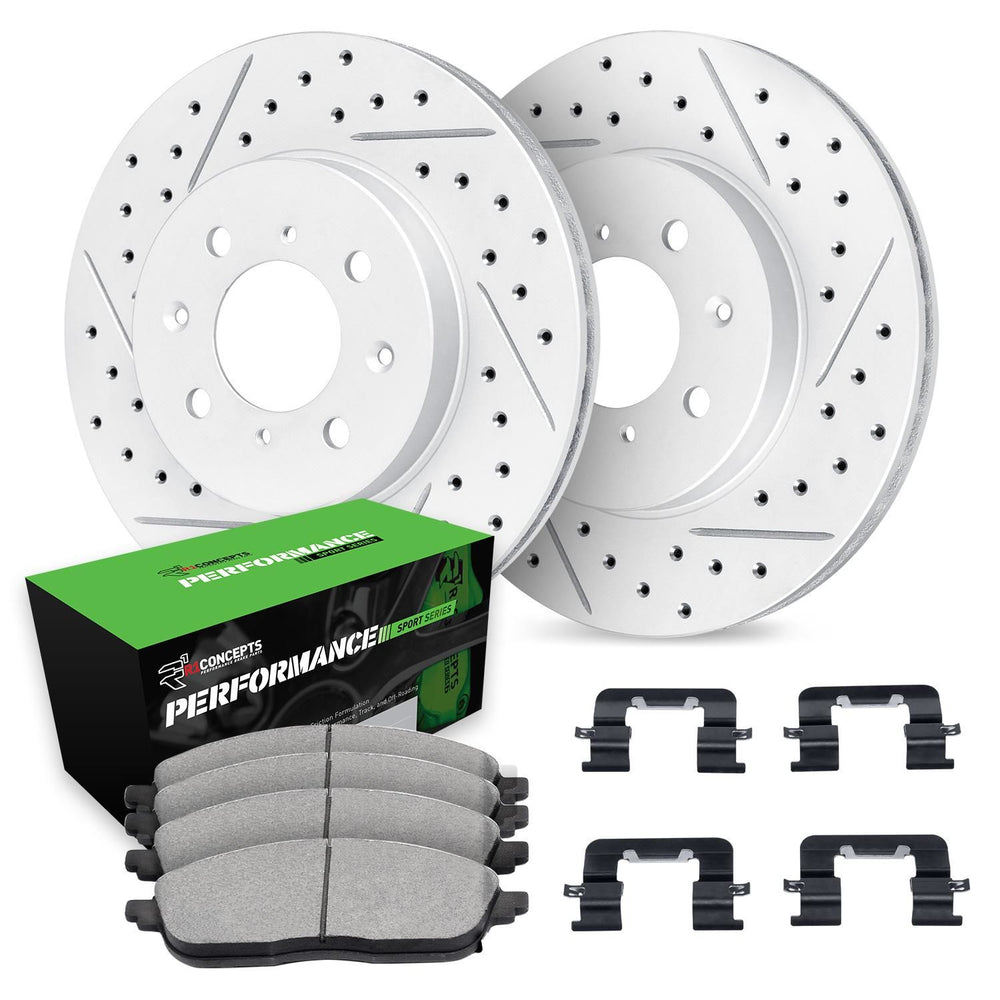 R1 Concepts Brake Hose Fits Scion iQ