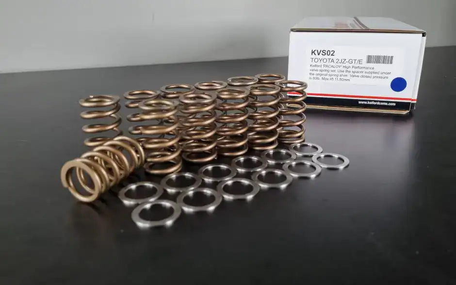2JZ-GTE Extreme Beehive Springs and Titanium Retainers