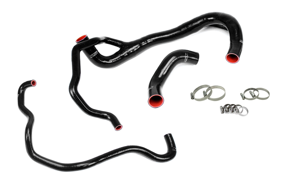 HPS Silicone Radiator Hoses - 57-1675R-BLK