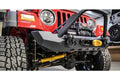 Crawltek Jeep CJ/YJ/TJ Pyro Midwidth Front Bumper - Flat Top Stinger - TJ10221
