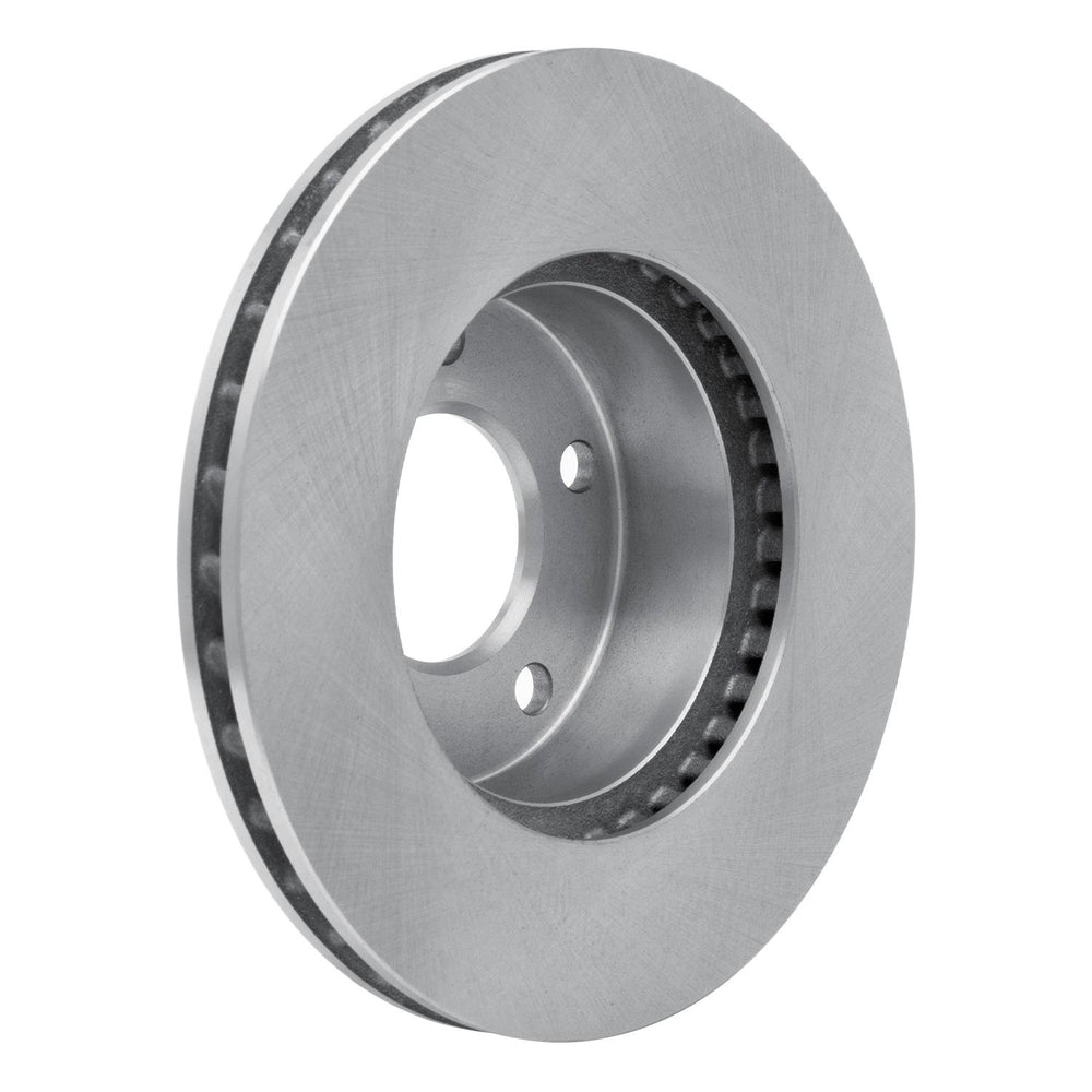 R1 75-80 Ford Granada Left Rear Drilled & Slotted Black Brake Rotor