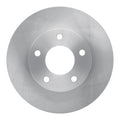 R1 75-80 Ford Granada Left Rear Drilled & Slotted Black Brake Rotor