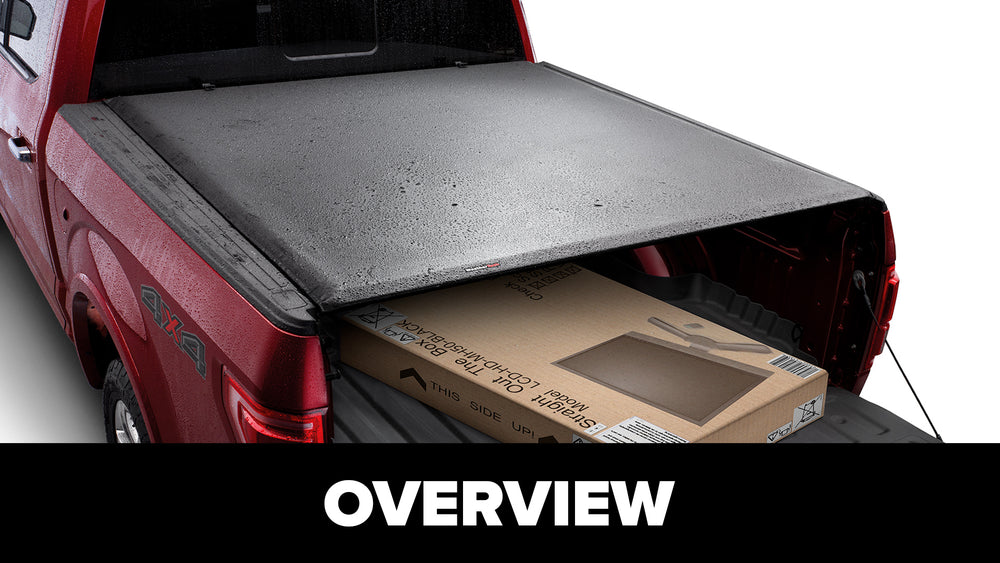 ~(32 lbs. 80X9X5)~ Black Roll Up Truck Bed Cover Honda Ridgeline 2017 +