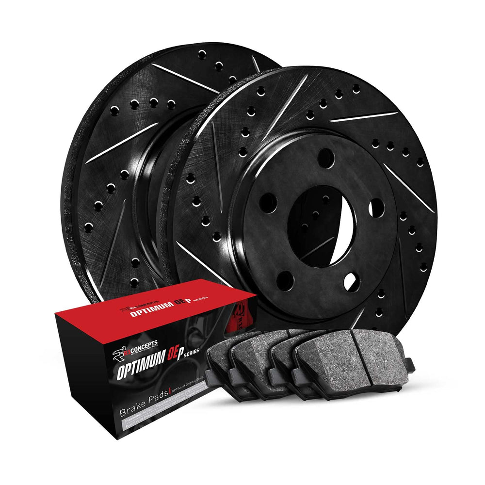 R1 Concepts GEOSPEC Coated Rotor Fits Land Rover