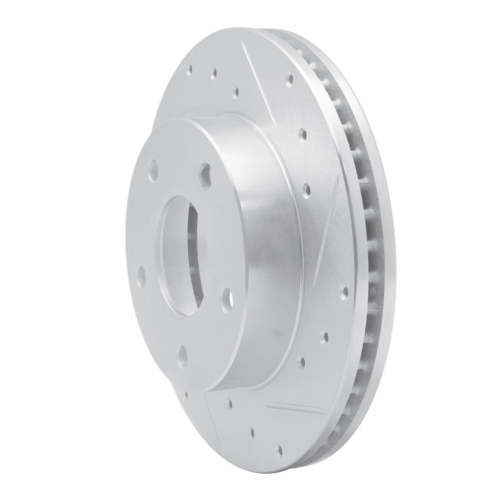R1 82-88 Chevrolet Camaro Rear Right Drilled & Slotted Black Brake Rotor