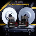 R1 Concepts Brake Rotor- Carbon Coated with Optimum Oe Pads