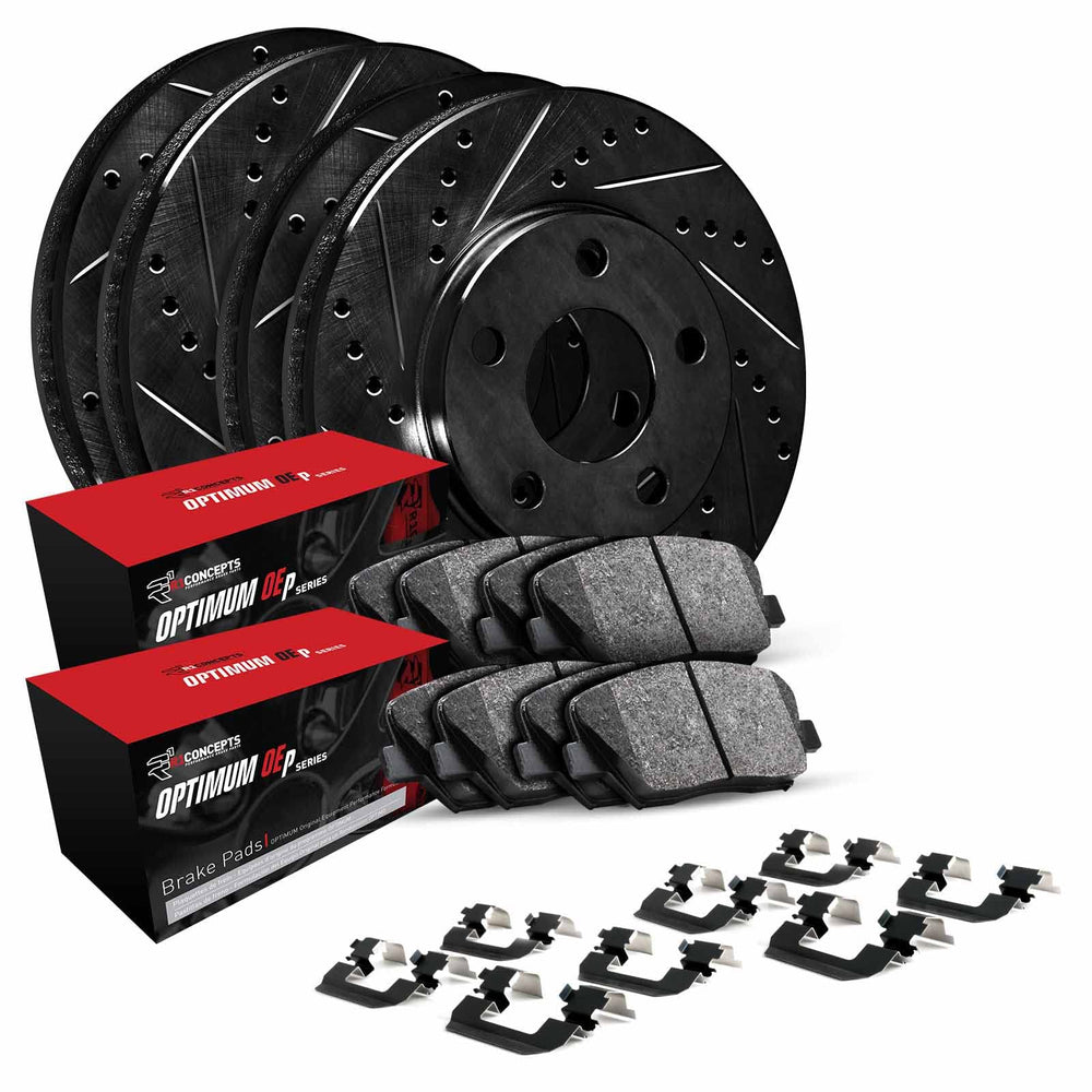 R1 Concepts GEOSPEC Coated Rotor Fits BMW 323i