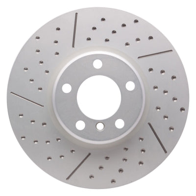 R1 17-20 BMW 440i Front R1 Carbon Alloy GeoMET Dimpled & Slotted Rotor