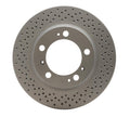R1 Concepts Brake Rotor - Drilled Fits Porsche Boxster