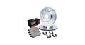 R1 eLINE Series Brake Rotors - D/S - Silver - Perf Off-Road/Tow Pads - Hdw Fits Ford Explorer