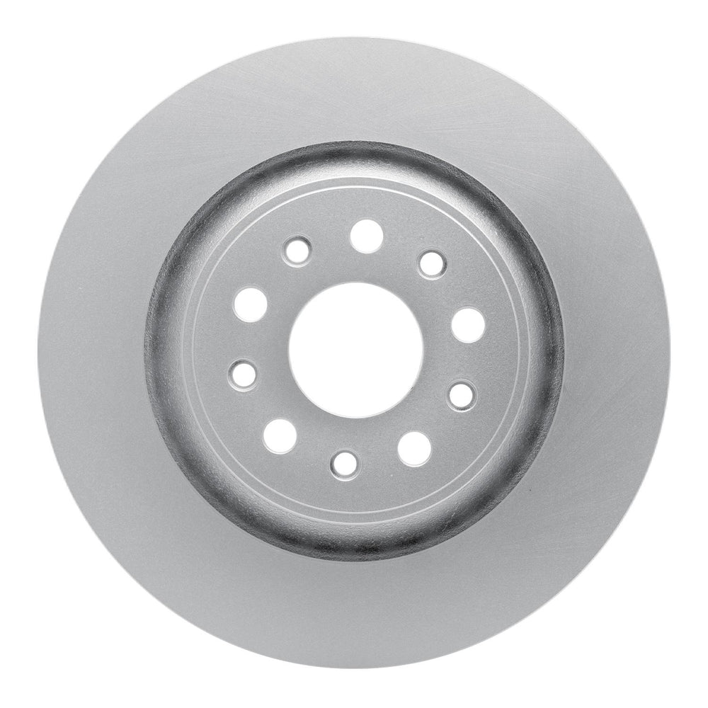 R1 Concepts Hi-Carbon Alloy GEOMET Coated Rotor - Drilled Fits Maserati Levante