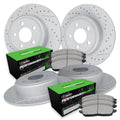 R1 Concepts Hi-Carbon Alloy GEOMET Coated Rotor Fits BMW i3