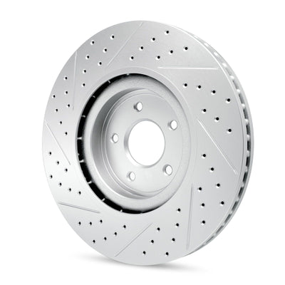 R1 Concepts Brake Rotor- Carbon D/S Fits Fiat 500X