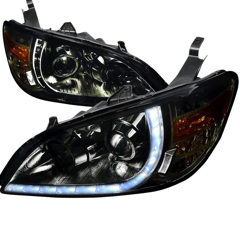R8 STYLE PROJECTOR HEADLIGHT SMOKE