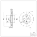 R1 Concepts Brake Rotor Fits Ford Explorer