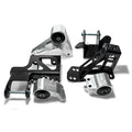 92-95 Civic 94-01 Integra Polished Aluminum Conversion Mount Kit K Series Manual Solid Polished Aluminum No Bushings Innovative Mounts