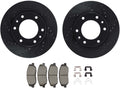 R1 Concepts Brake Rotor Fits Hyundai Entourage