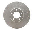 R1 12-21 BMW 118i (Mexico) Front Dimpled & Slotted GeoSPEC Coated Rotor