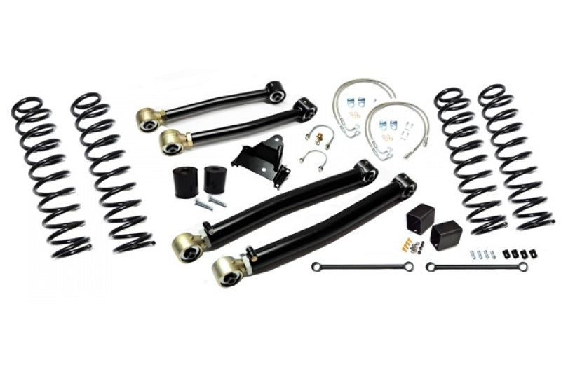 ~(28 lbs. 28X6X6)~ EVO Enforcer 4IN JK Suspension System Stage 2 RIGHT HAND DRIVE