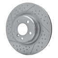 R1 2012-2020 BMW 120i (Mexico) Rear Brake Rotor - Dimpled and Slotted