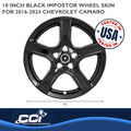 IMP;16-20 CAMARO;BLK;18";5 SPK