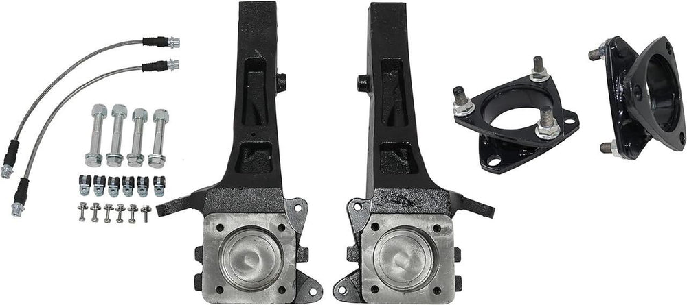 7 Inch Front Lift Kit w Extended Brake Lines 05-23 Tacoma RWD Freedom Off-Road