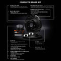 R1 Concepts Brake Hose Fits Chevrolet Corvette
