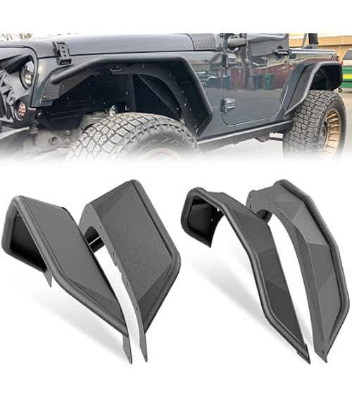 Artec Industries 97-06 Jeep Wrangler TJ Rear 3 1/2 Fender Flare Aluminum Bolt-On