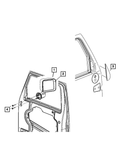~(4 lbs. 13X10X7)~ 07-10 JK Drivers Side Mirror