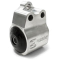 92-95 Civic 94-01 Integra Polished Aluminum Replacement Left Hand Mount B/D-Series Solid Polished Aluminum No Bushings Innovative Mounts