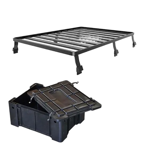 ~(84 lbs. 64X18X6)~ Land Rover Defender 90 (1983-2016) Slimline II Roof Rack Kit