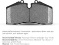 R1 95-06 Volkswagen R32 Front Performance Sport Brake Pads