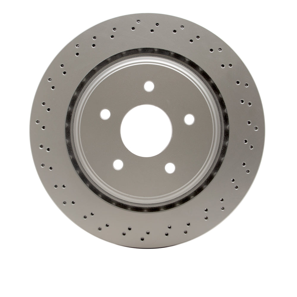 R1 Concepts Brake Rotor - Drilled Fits Cadillac XLR