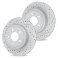 R1 Concepts Brake Rotor- Carbon D/S Fits Honda S2000