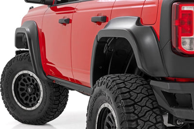 Fender Flares | PQ Race Red | Ford Bronco 4WD (2021-2026)