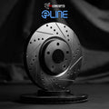 R1 Concepts Brake Rotor- D/S - Black