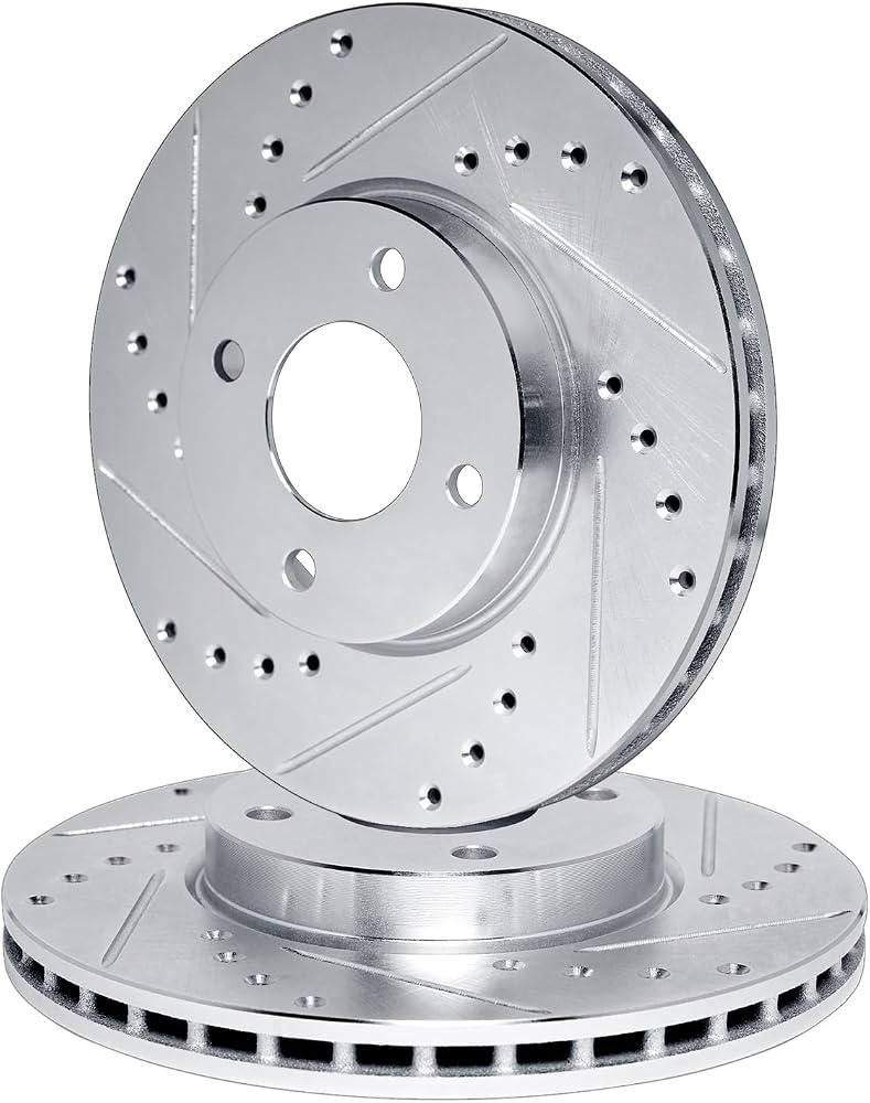 R1 Concepts Brake Rotor- D/S - Silver