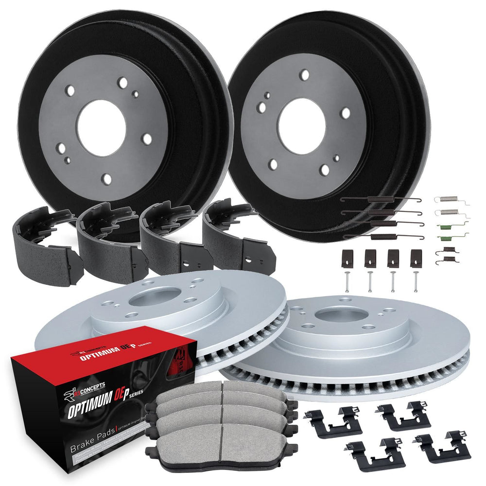 R1 Concepts Brake Rotor Fits Ford Escape
