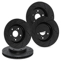 R1 Concepts Brake Rotor- D/S - Black Fits Buick Rendezvous