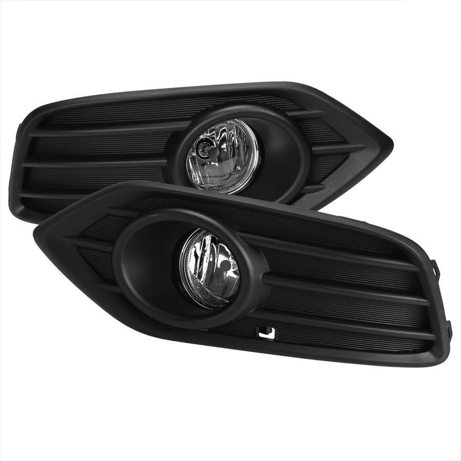 CLEAR LENS FOG LIGHTS WITH BEZELS