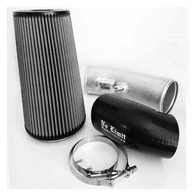 No Limit Fabrication 6.7 PowerStroke Cold Air Intake Raw Dry Filter Stage 2