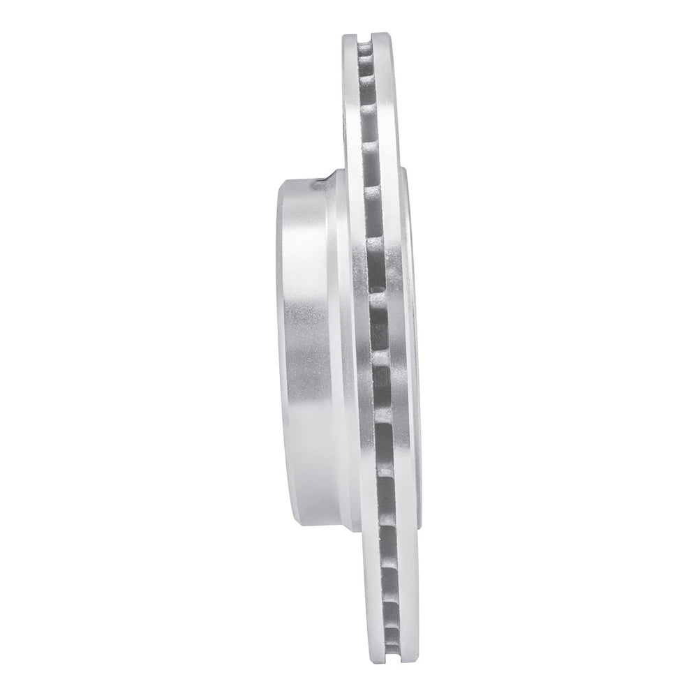 R1 Concepts Brake Rotor Drilled and Slotted Silver Fits Mercedes-Benz 400SE