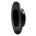 R1 79-83 Honda Civic Hatchback Front Left Drilled & Slotted Black Brake Rotor